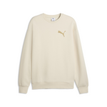 ESS ELEVATED CAT LOGO RELAXED CREW DK 