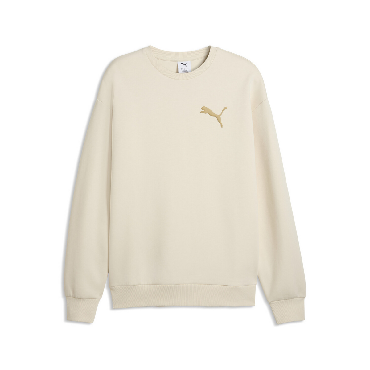 ESS ELEVATED CAT LOGO RELAXED CREW DK 