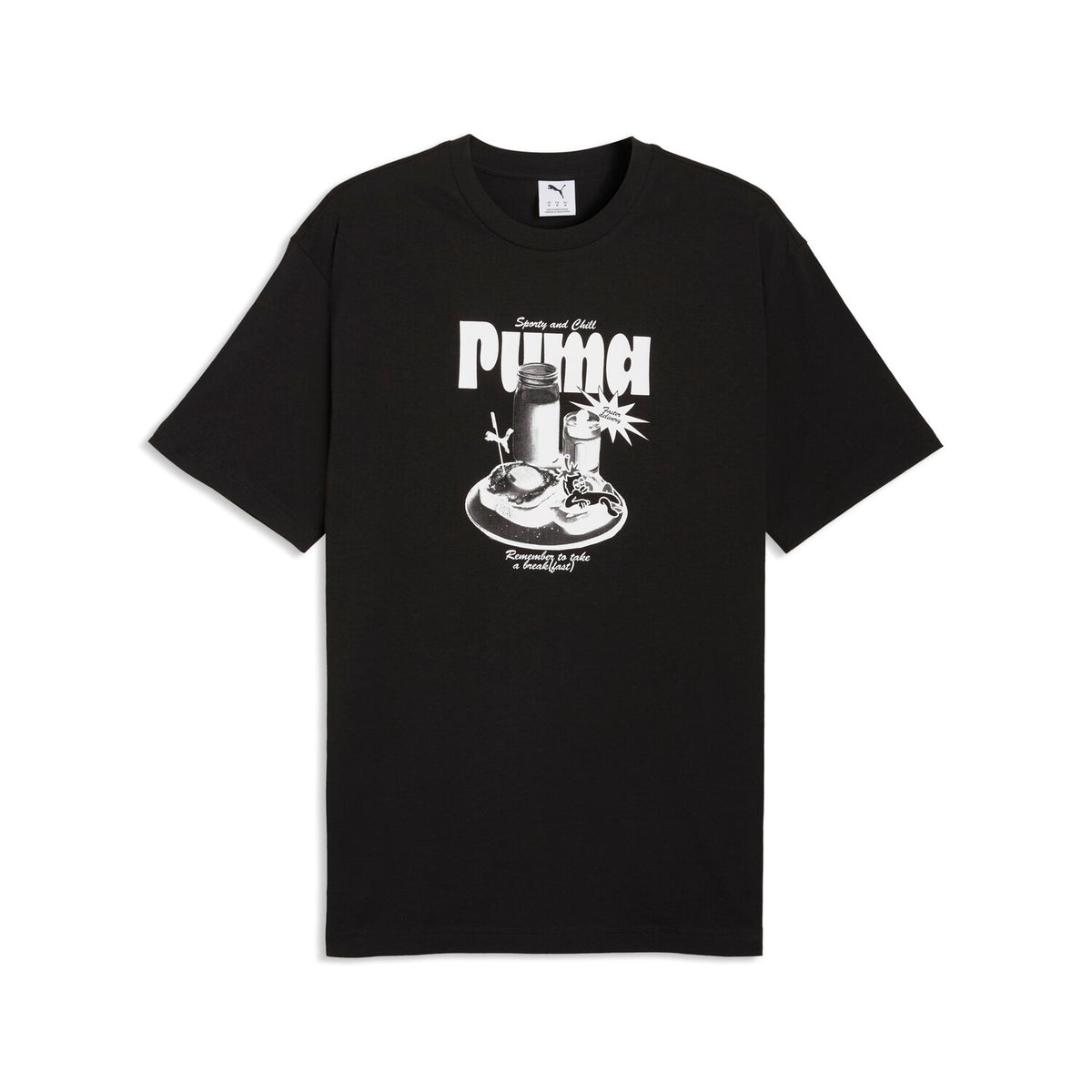 GRAPHIC RELAXED  BREAKFAST TEE 