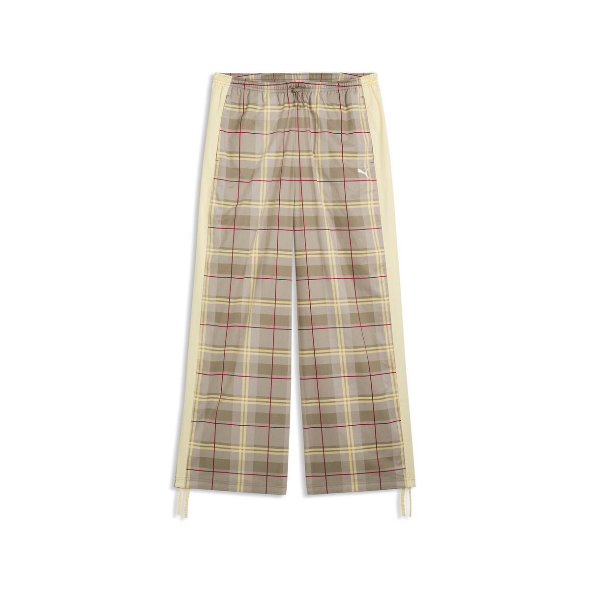 T7 RELAXED TARTAN WOVEN PANTS OP 