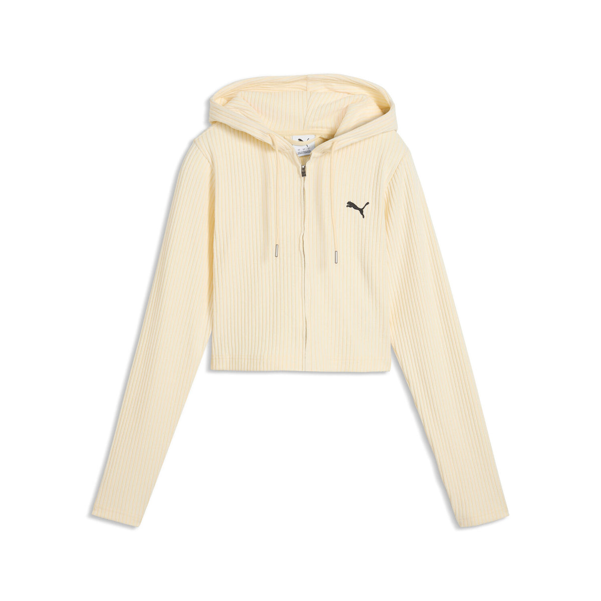 ESS RIBBED FULL-ZIP SOFT TOUCH HOODIE 