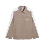 T7 RELAXED WOVEN OVERSHIRT 